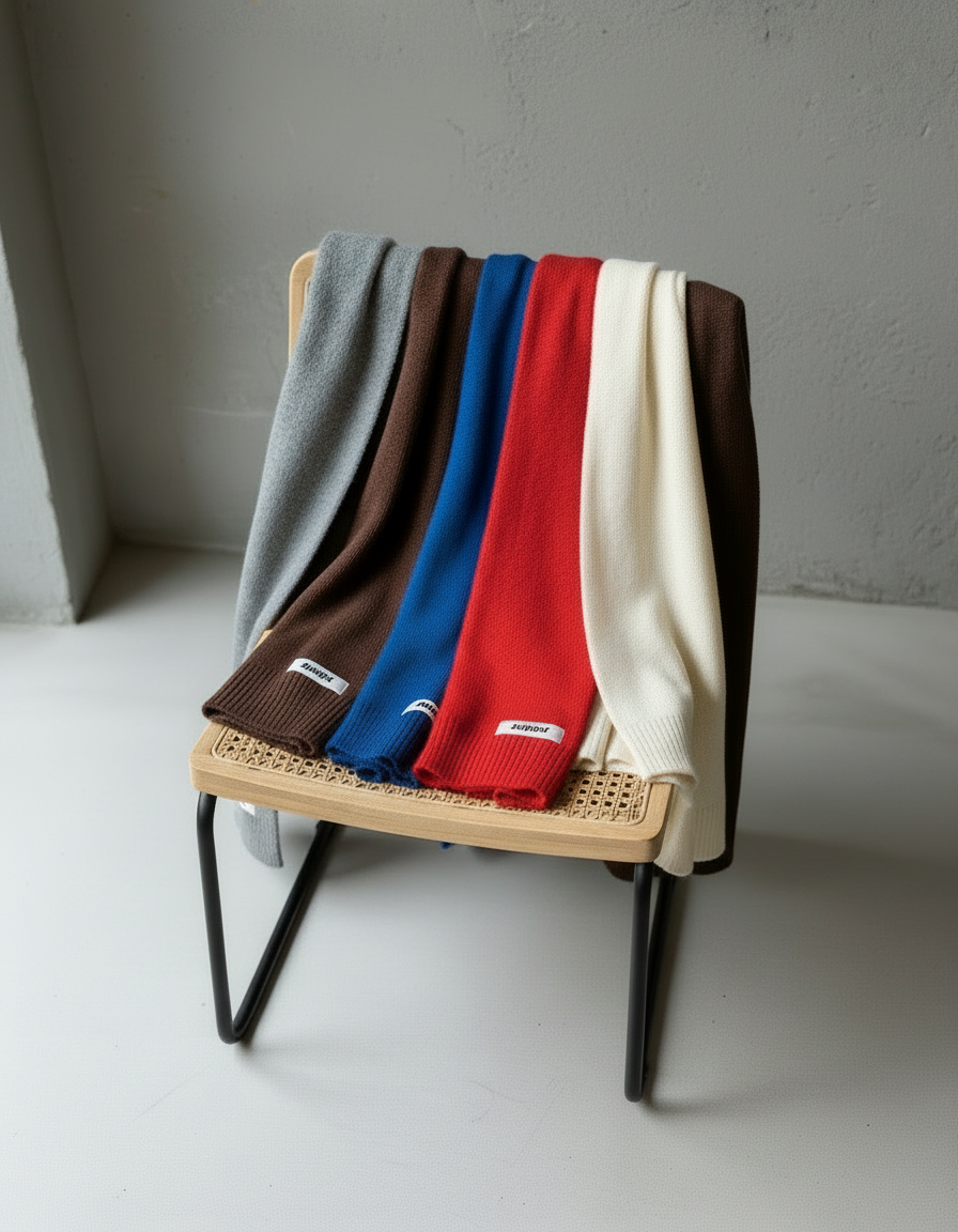 “Winter Softness in a Single Wrap”