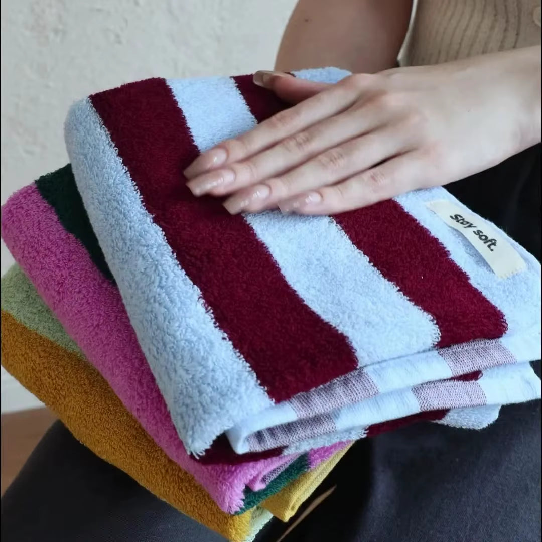 Retro Stripes, Pure Cotton Comfort