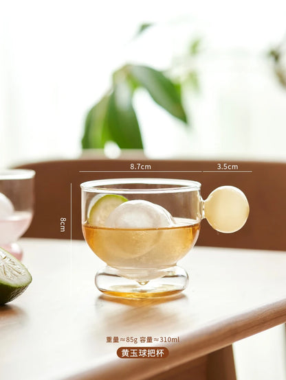 Minimal Chic Glass Water Cup 310ml