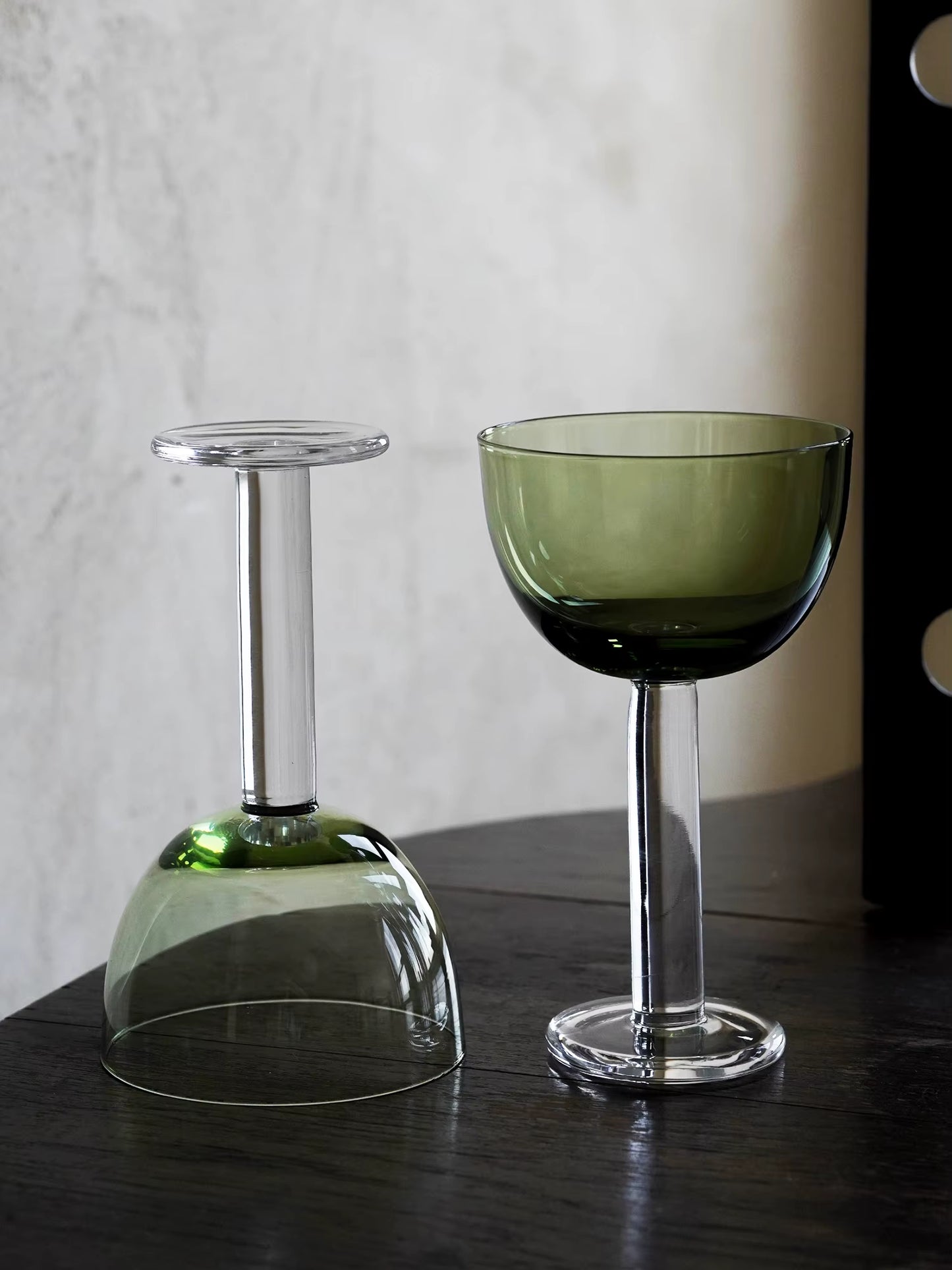 “A Toast in Soft Green” 