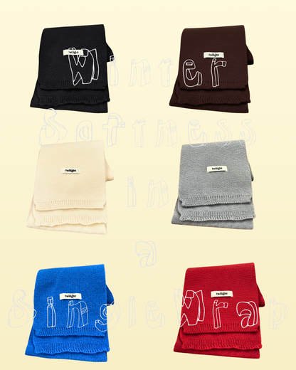 “Winter Softness in a Single Wrap”