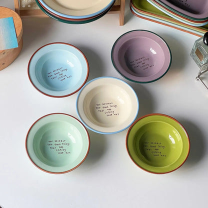 Stylish Ceramic Yogurt & Oats Bowl