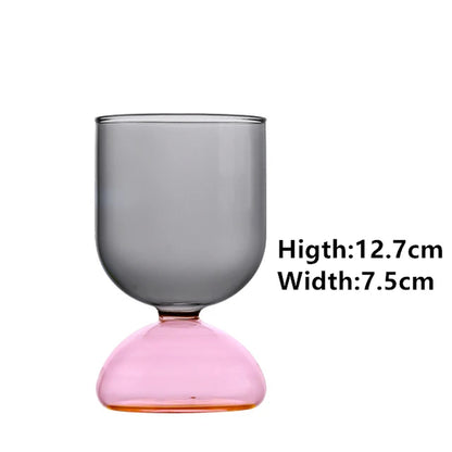"Everyday Elegance: Colored Glass & Water Kettle" 　