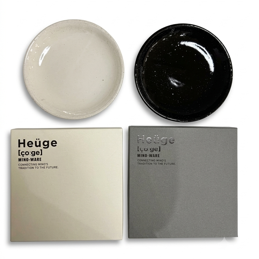 Heuge Deep Plate / WHITE・BLACK