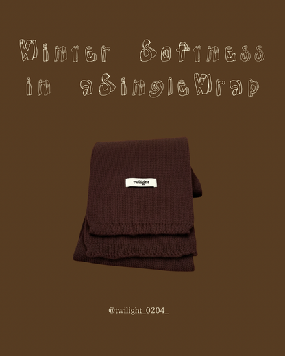 “Winter Softness in a Single Wrap”
