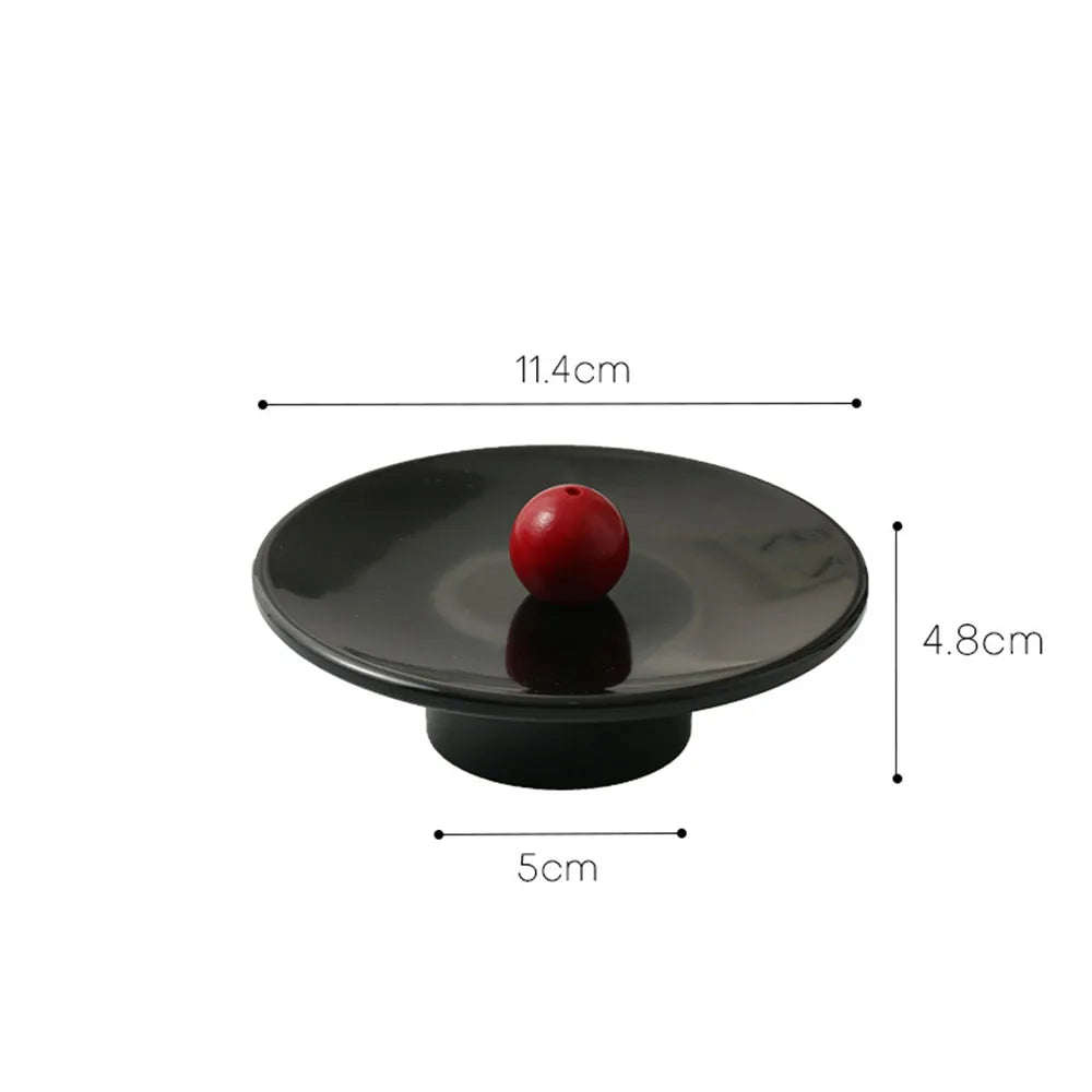 1PC Resin Incense Burner Stick Holder Line Incense Plate Sandalwood Coil Base Temples Yoga Studios Home Decoration