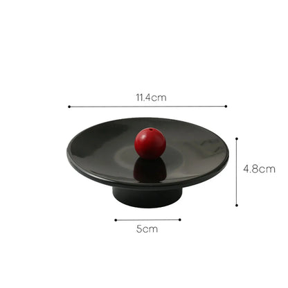 1PC Resin Incense Burner Stick Holder Line Incense Plate Sandalwood Coil Base Temples Yoga Studios Home Decoration