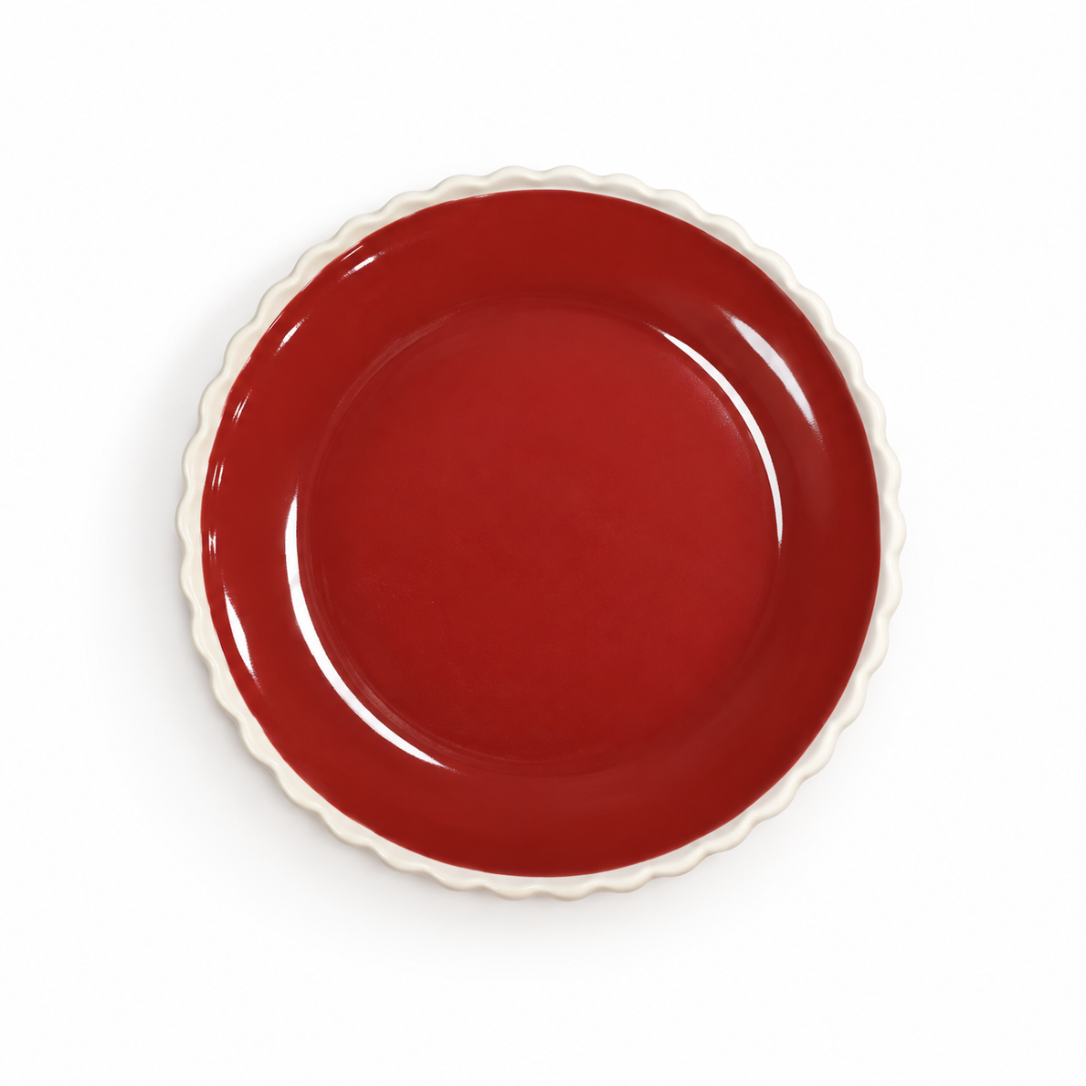 Krone Plate / RED・BLUE GRAY