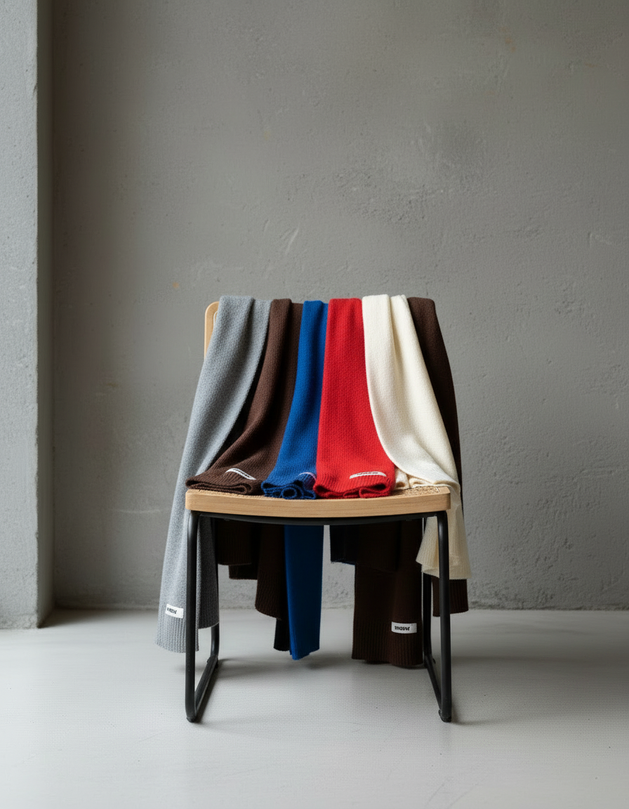 “Winter Softness in a Single Wrap”