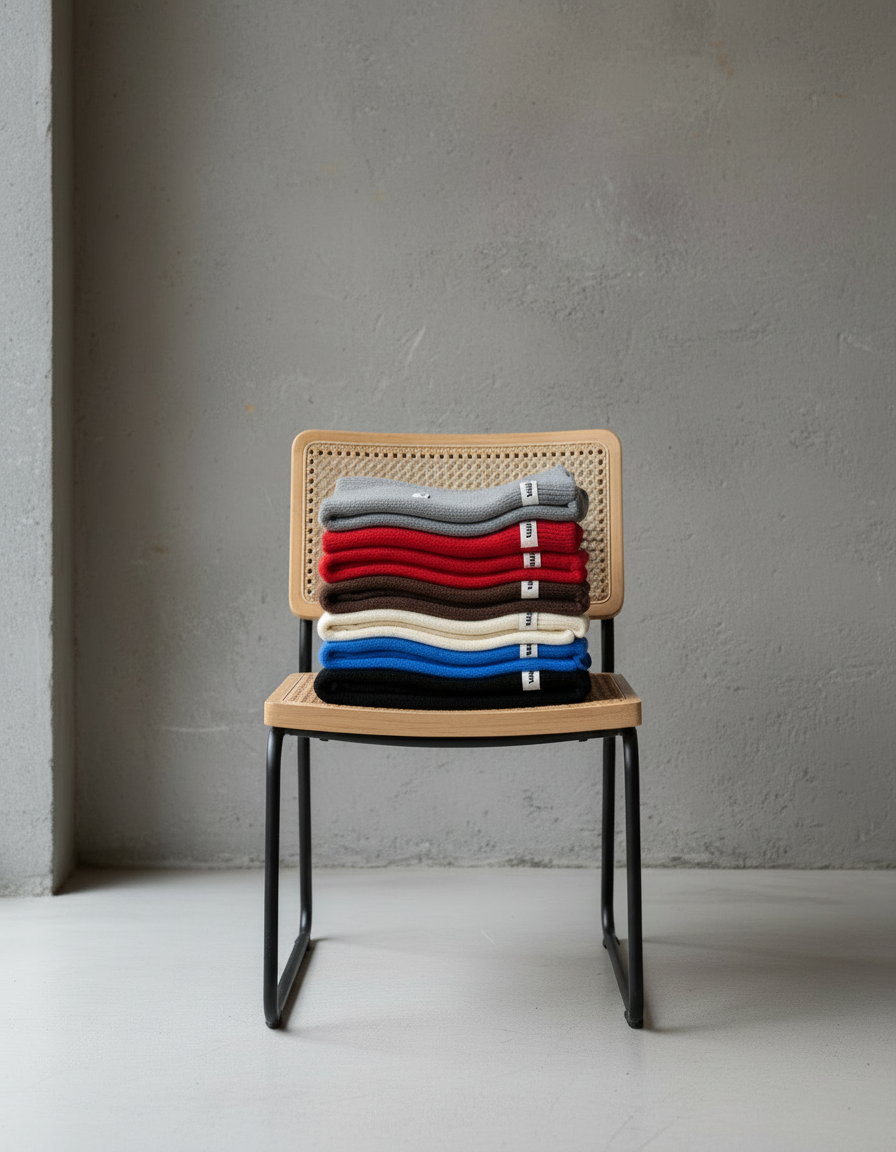“Winter Softness in a Single Wrap”