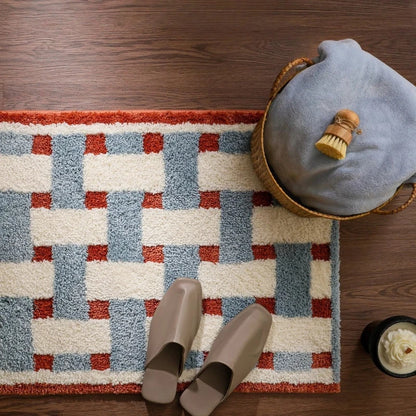 Cozy Vintage Style Bath Carpet