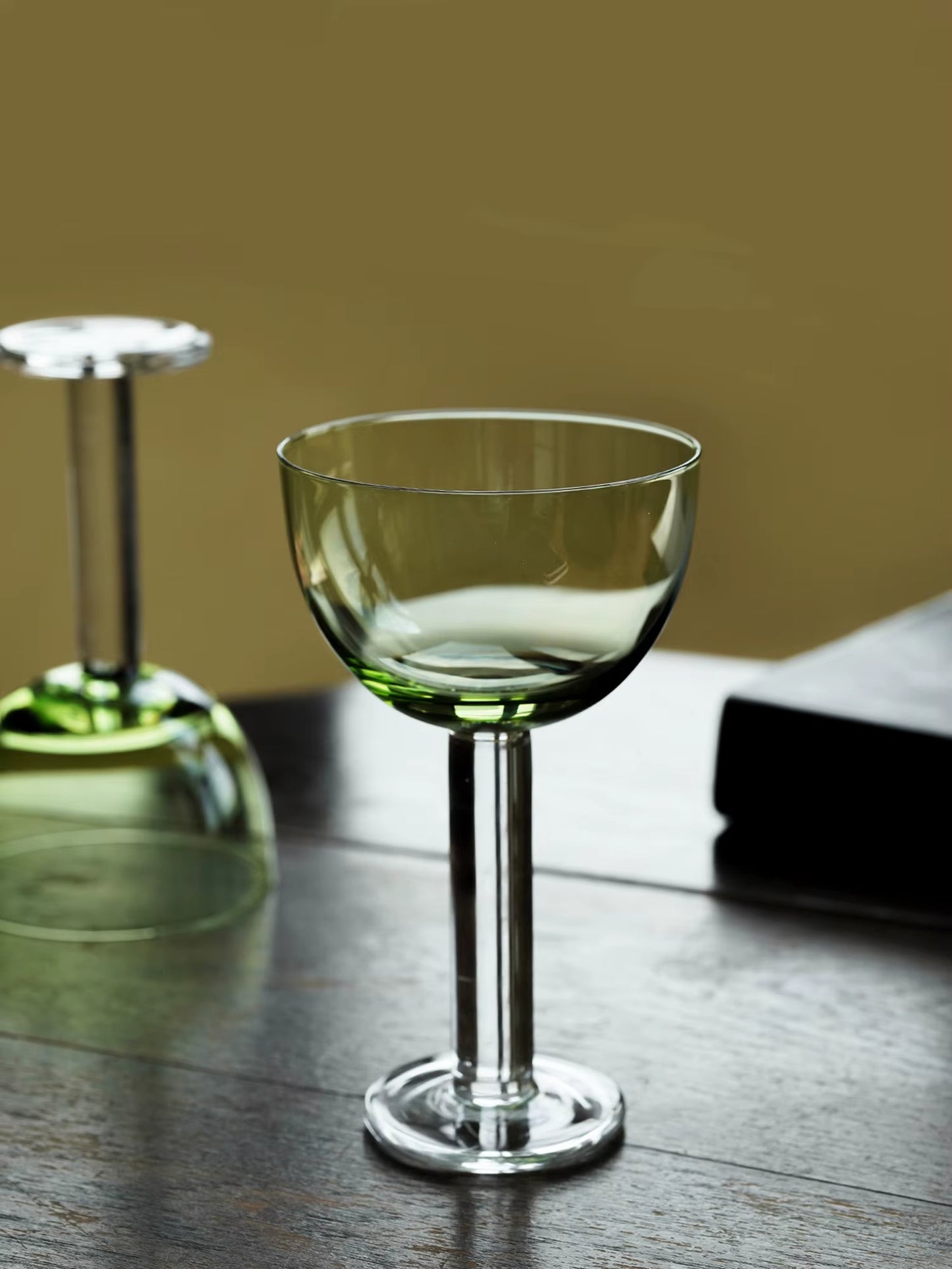 “A Toast in Soft Green” 