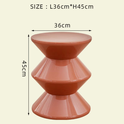 “Nordic Hourglass Stool – Small, Smart, Stylish” 