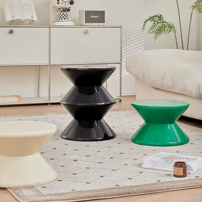 “Nordic Hourglass Stool – Small, Smart, Stylish” 
