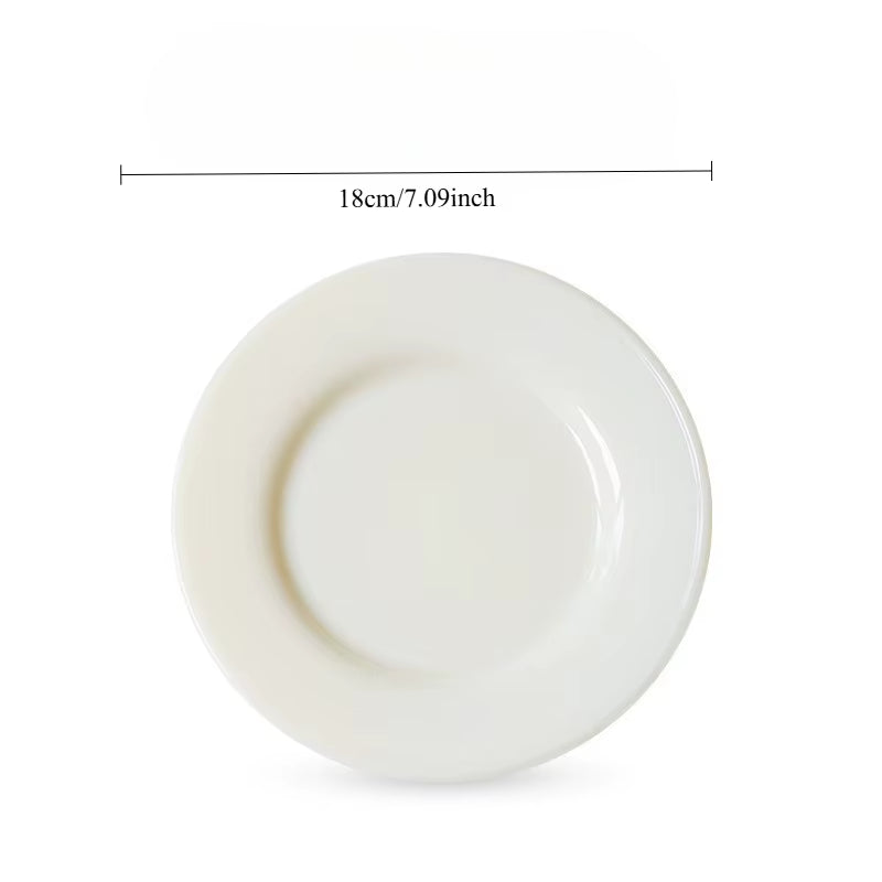 Colorful Moments with Milk Jade Plate