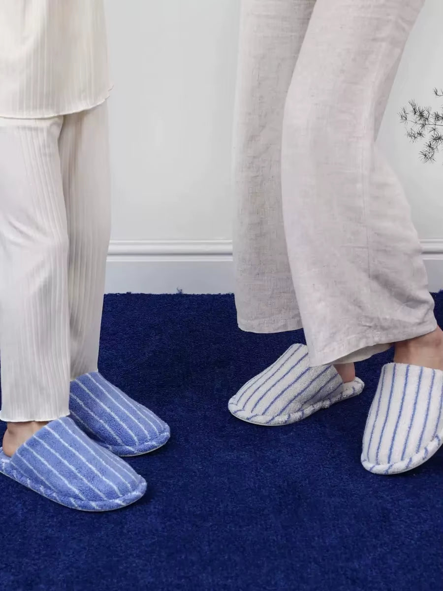Cozy Cotton Home Slippers for Two