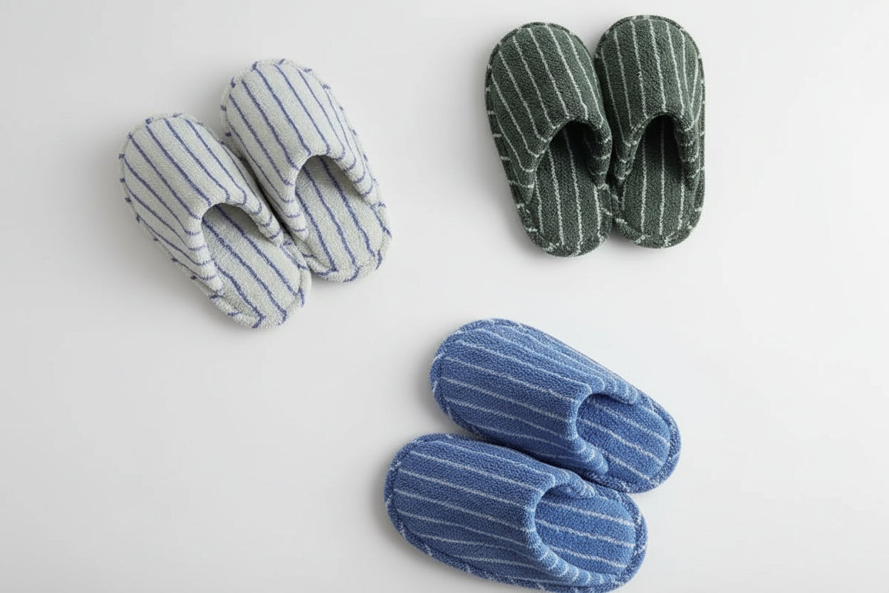 Cozy Cotton Home Slippers for Two