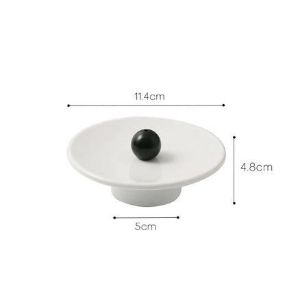 1PC Resin Incense Burner Stick Holder Line Incense Plate Sandalwood Coil Base Temples Yoga Studios Home Decoration