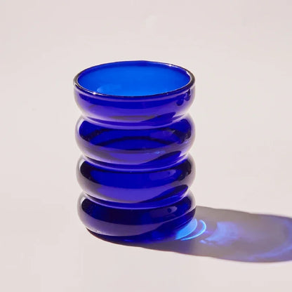 Creative Glass Cup Heat-Resistant Tumbler Drinkware Tea Juice Milk Coffee Mug Home Water Glasses Ripple Mug 250Ml