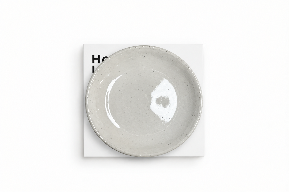 Heuge Deep Plate / WHITE・BLACK