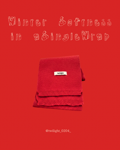 “Winter Softness in a Single Wrap”