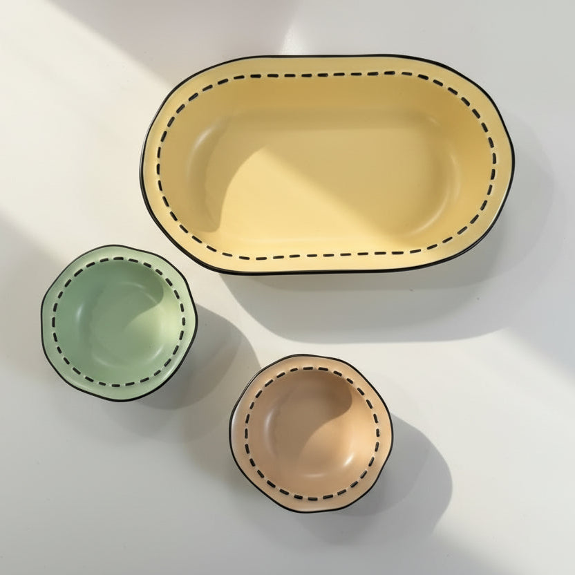 A Table in Pastel Calm