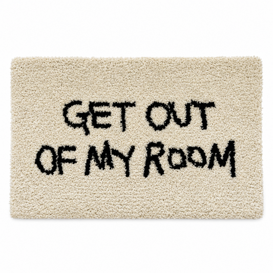Attitude at Your Door – GET OUT OF MY ROOM Mat