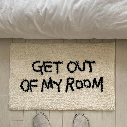 Attitude at Your Door – GET OUT OF MY ROOM Mat 