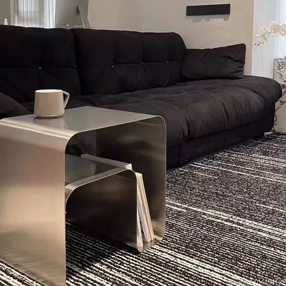 Bedside Elegance in Stainless Form