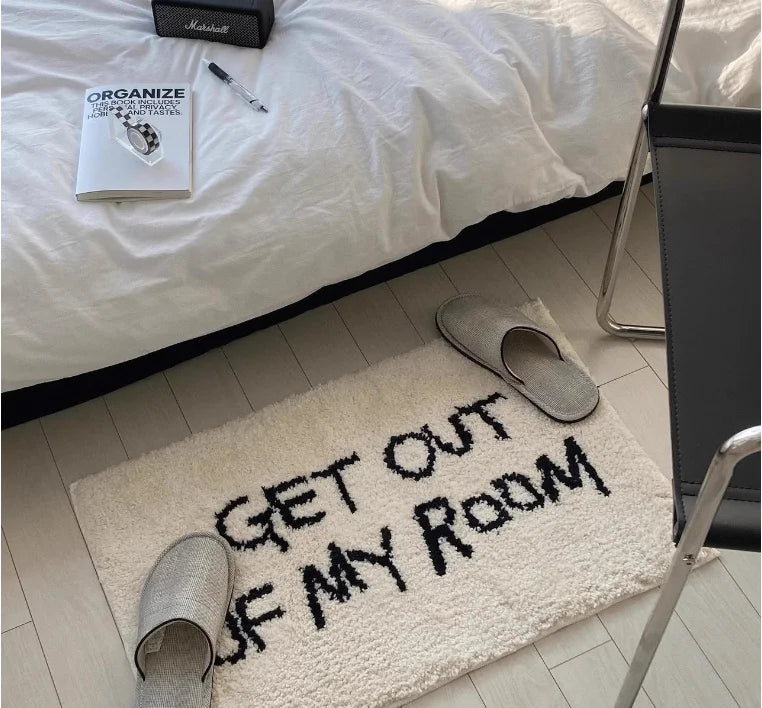 Attitude at Your Door – GET OUT OF MY ROOM Mat 