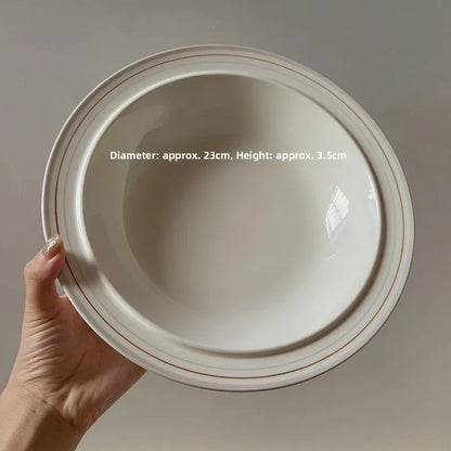 Italian Oil-Painting Style Deep Plate