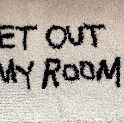 Attitude at Your Door – GET OUT OF MY ROOM Mat 