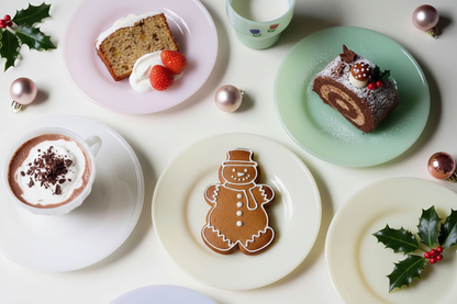 Colorful Moments with Milk Jade Plate