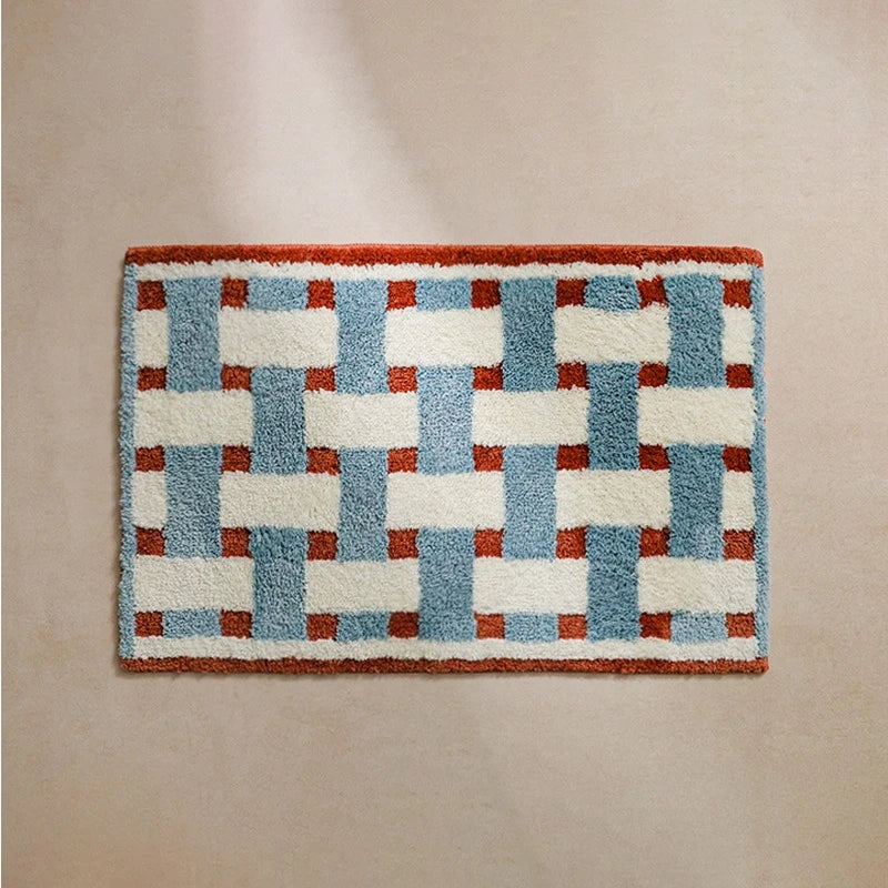 Cozy Vintage Style Bath Carpet