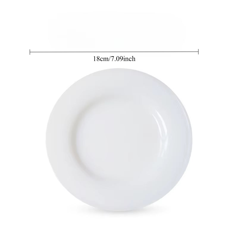 Colorful Moments with Milk Jade Plate