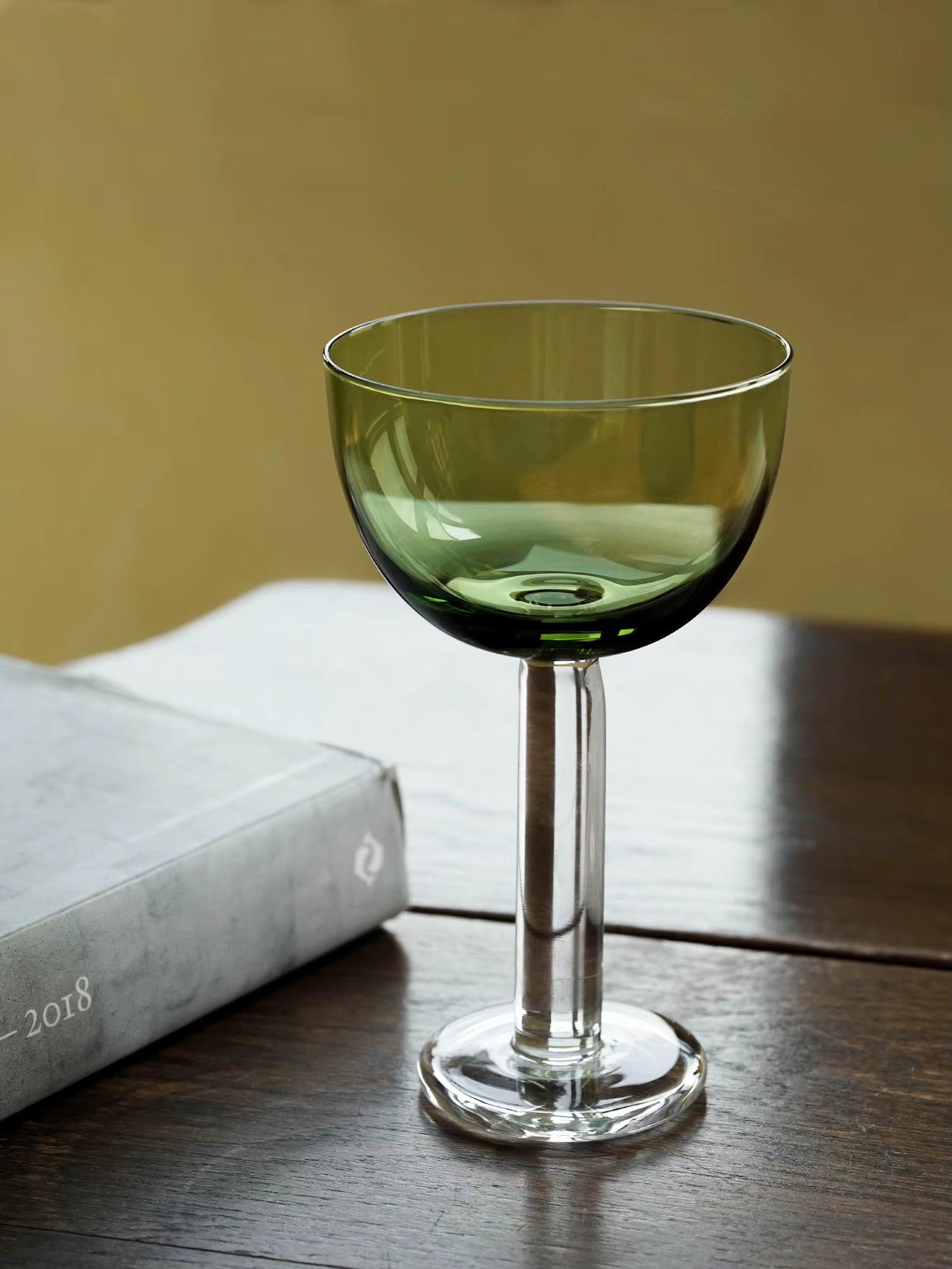 “A Toast in Soft Green” 