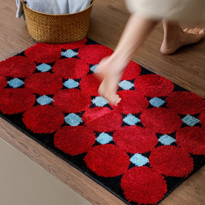 Cozy Vintage Style Bath Carpet