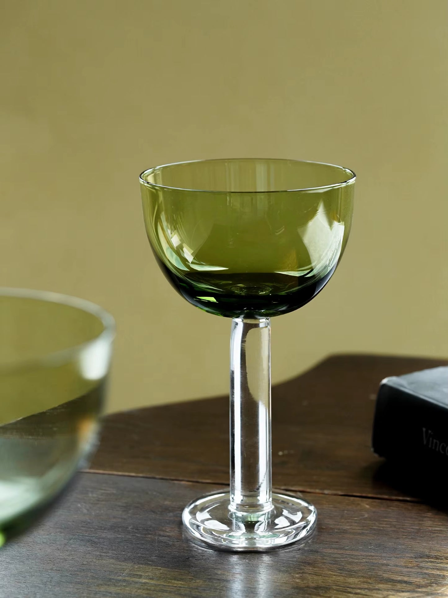 “A Toast in Soft Green” 