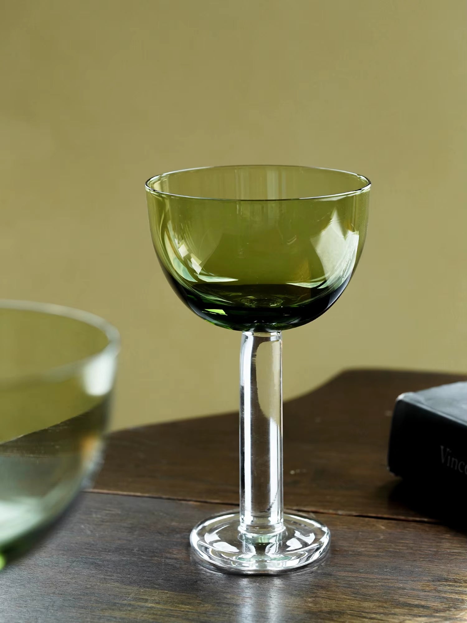 “A Toast in Soft Green” 