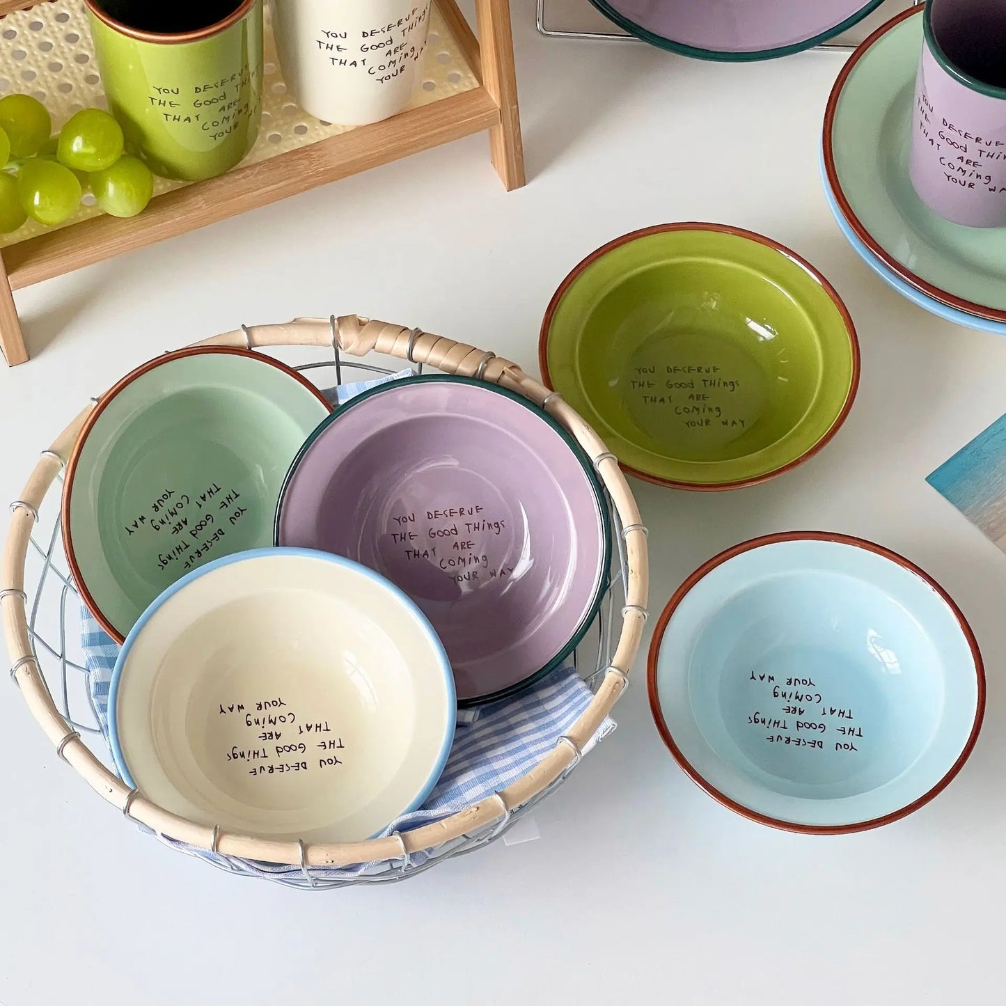 Stylish Ceramic Yogurt & Oats Bowl
