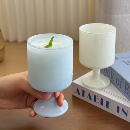 Ins Blue Crystal Glass – Cool & Chic