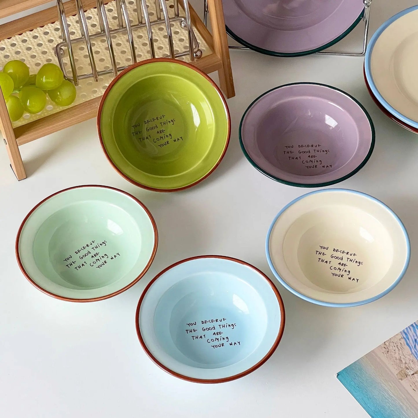 Stylish Ceramic Yogurt & Oats Bowl