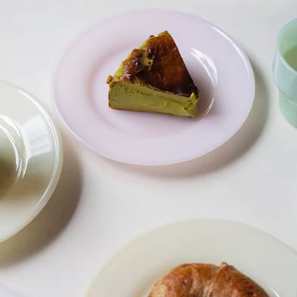 Colorful Moments with Milk Jade Plate