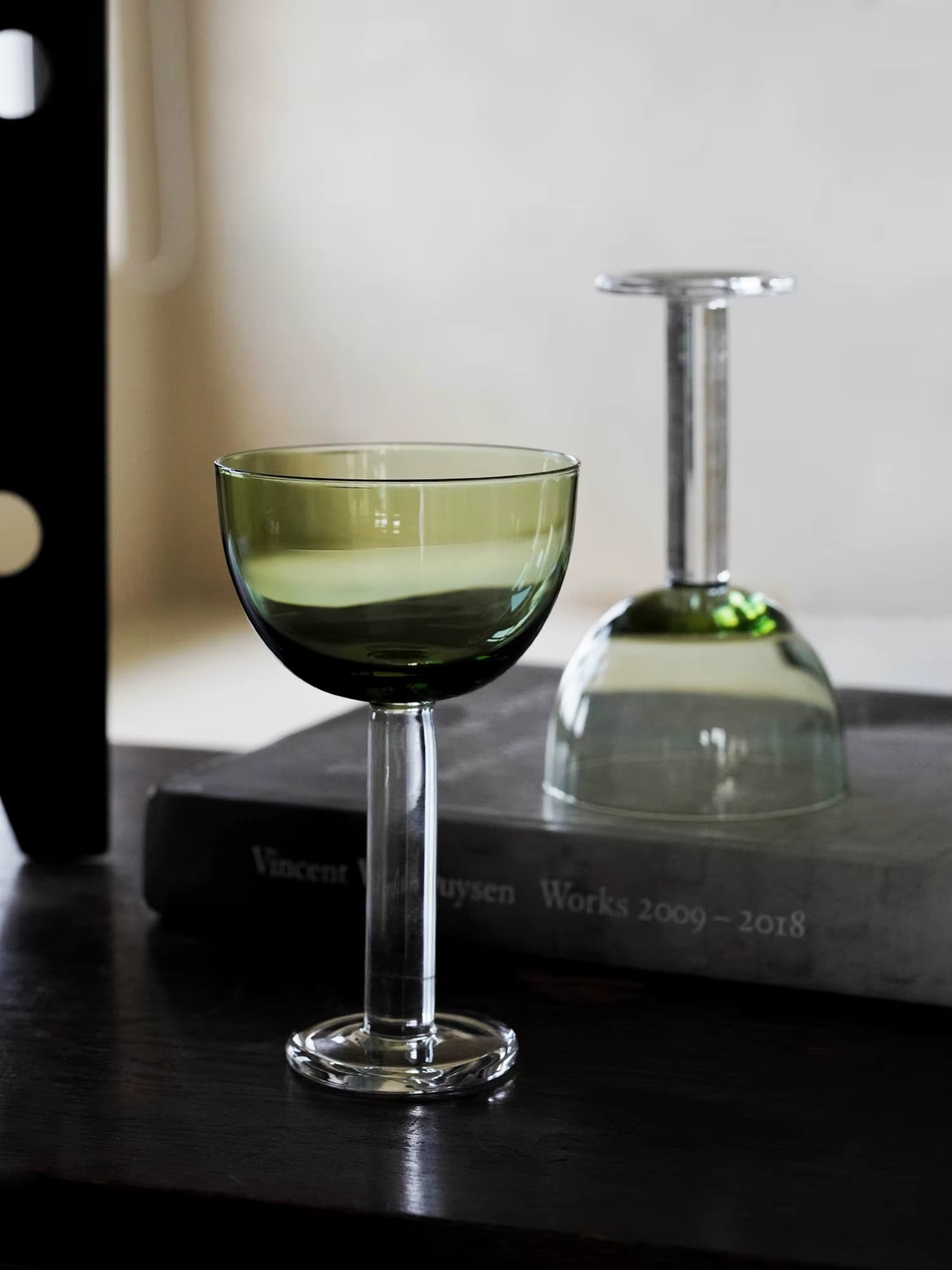 “A Toast in Soft Green” 