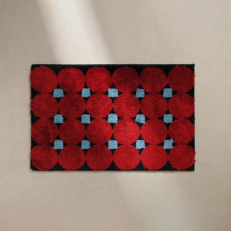 Cozy Vintage Style Bath Carpet